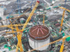 中广核浙江三澳核电项目1号机组完成穹顶吊装